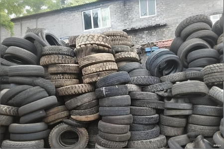 900废旧钢丝胎回收价格1600-1720元/吨